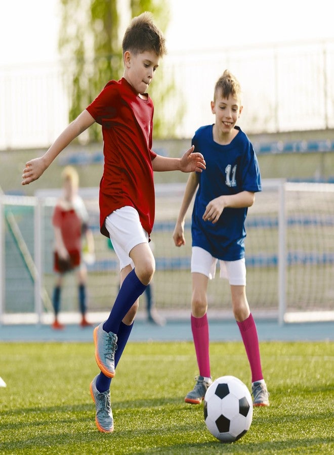 Regilt 3 Pairs Kids Youth Baseball Socks Cushioned Soccer Football Softball Socks for Boys Girls (US, Alpha, Medium, Regular, Regular, Navy blue) - Image 5